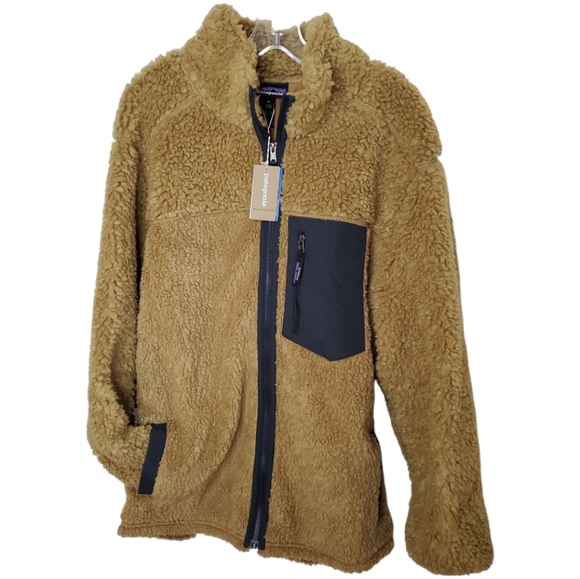Patagonia Jackets & Blazers - Patagonia retro X womens teddy winter coat khaki navy blue XL new